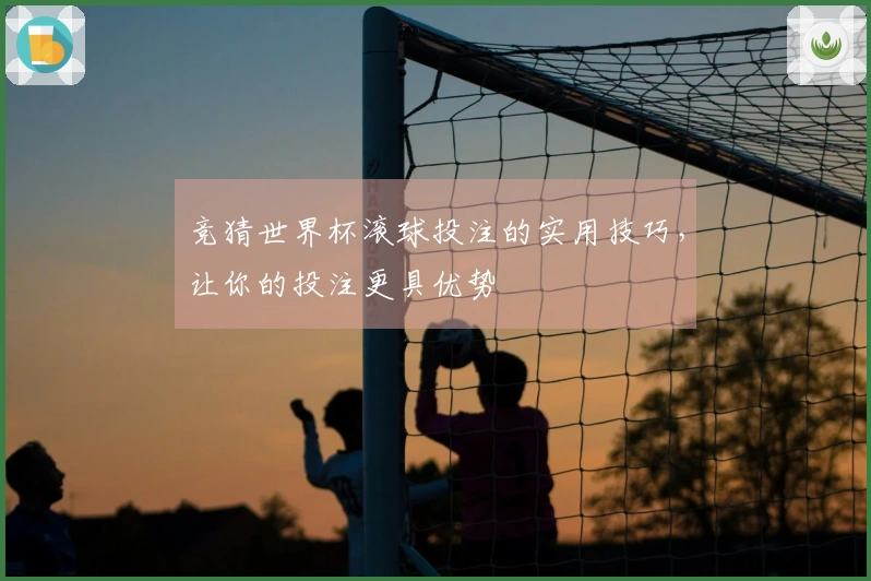 竞猜世界杯滚球投注的实用技巧，让你的投注更具优势