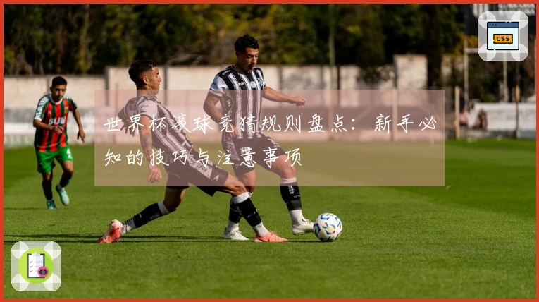 世界杯滚球竞猜规则盘点：新手必知的技巧与注意事项